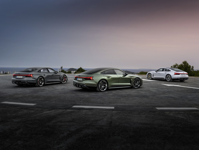 Groep Thoen Audi e-tron GT family rear