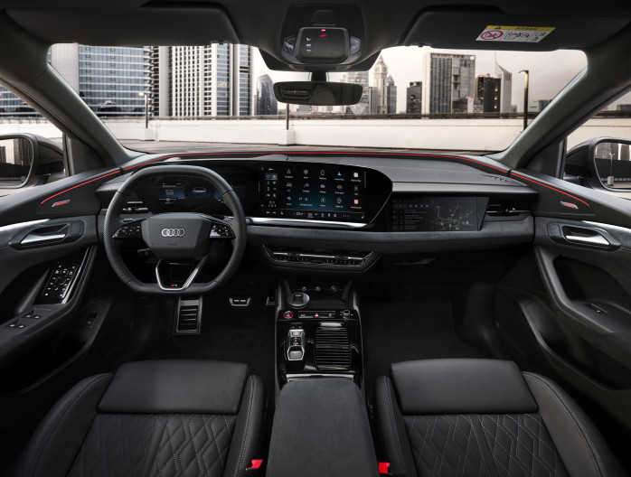 Groep Thoen Audi Q6 Sportback e-tron interior dashboard