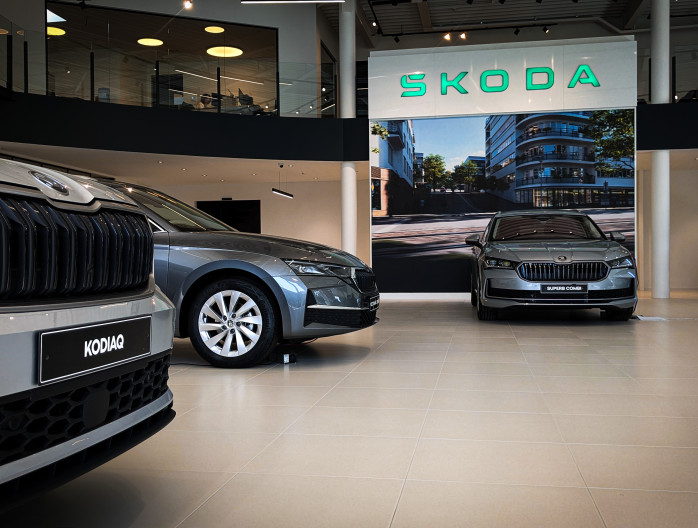 skoda aalst showroom