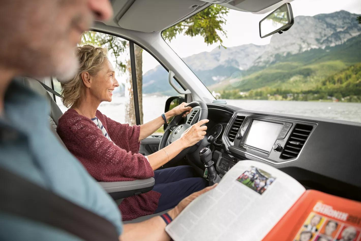 Volkswagen Grand California cockpit