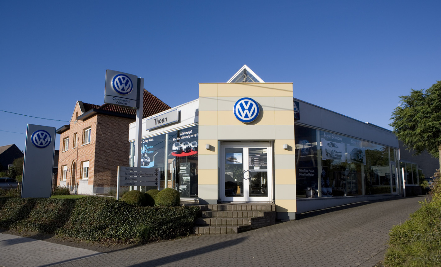 Oorspronlijke garage Volkswagen Wieze