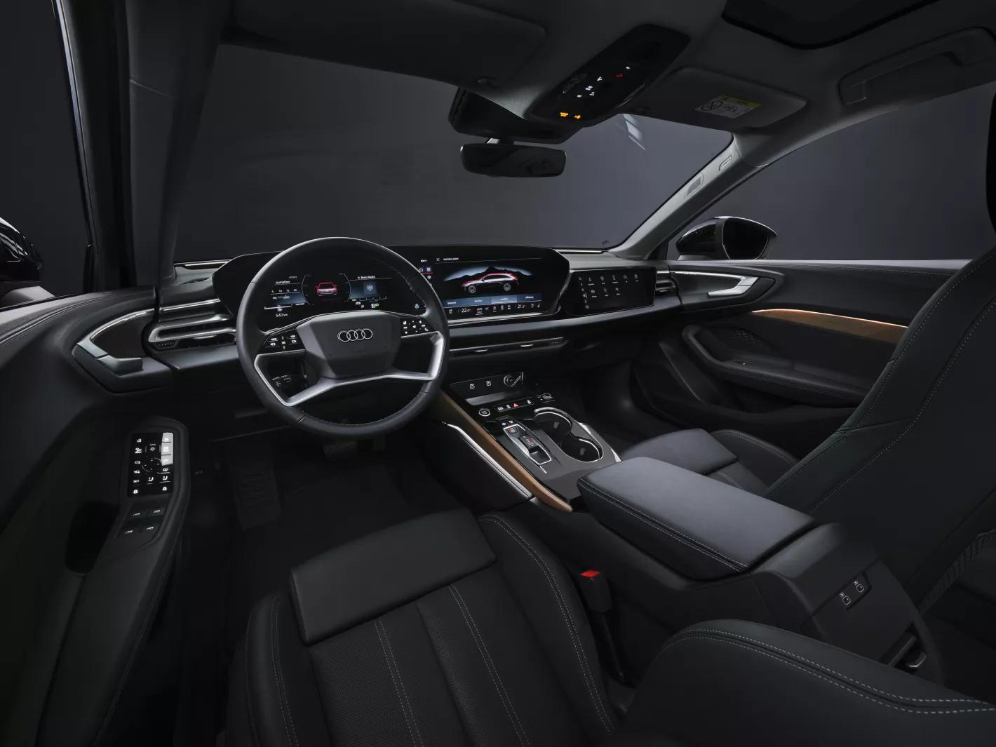 Groep Thoen Audi A5 interieur panoramadisplay