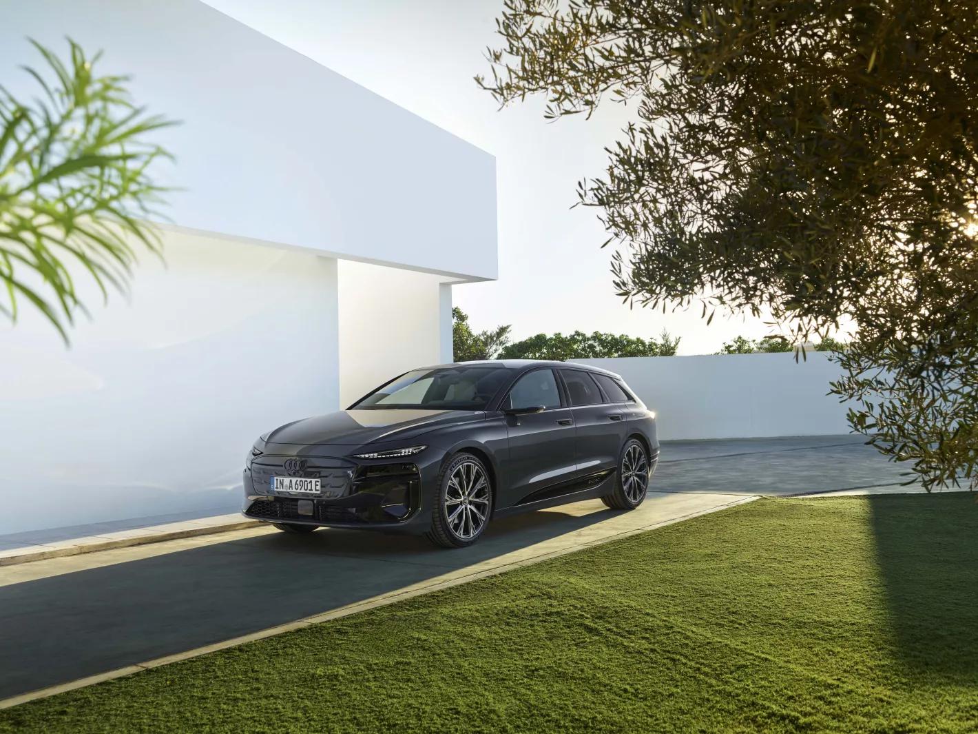 Groep Thoen Audi A6 e-tron avant exterieur schuin voor