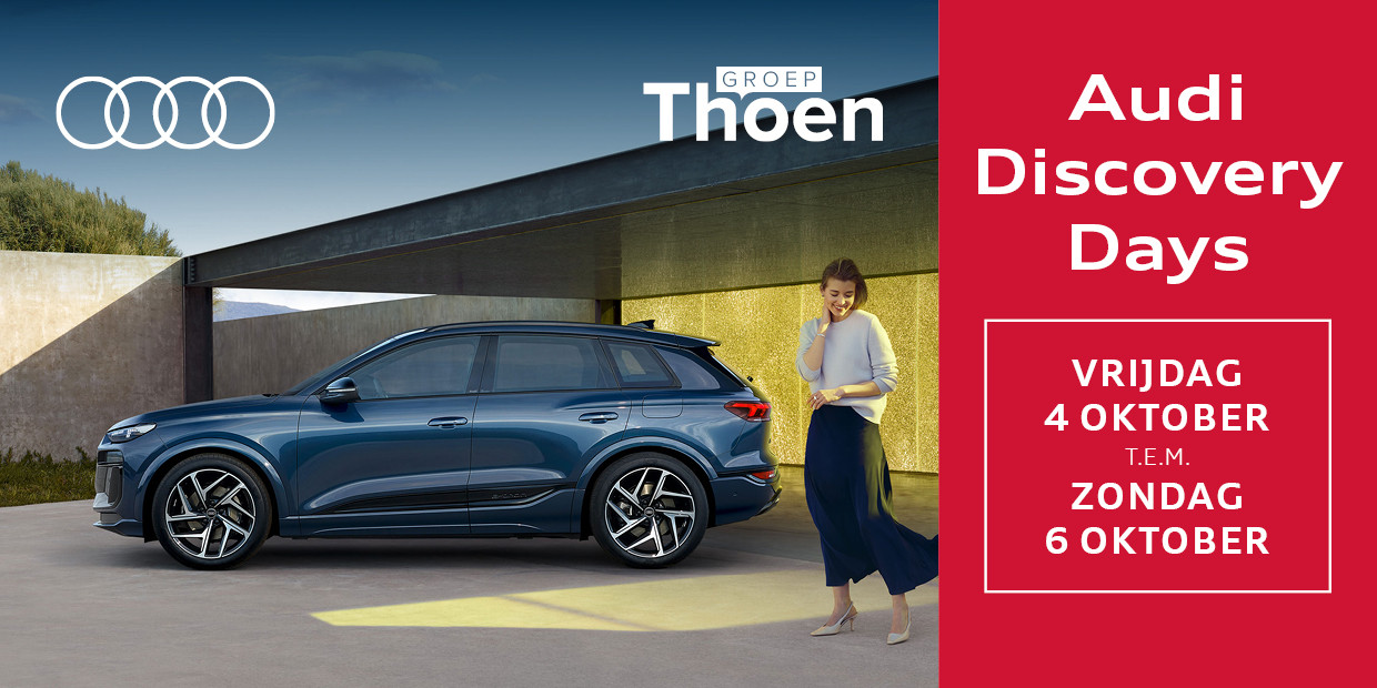 groep thoen audi discovery days banner