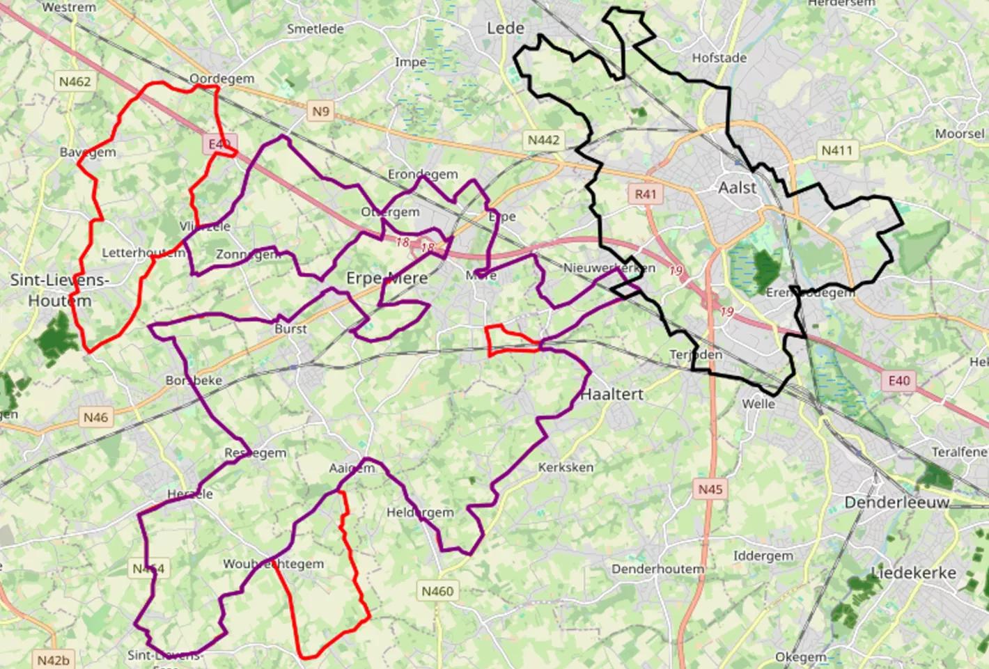 Parcours Van Eyck Thoen Classic 2024