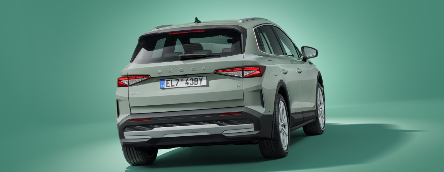 Groep Thoen Skoda elroq rear