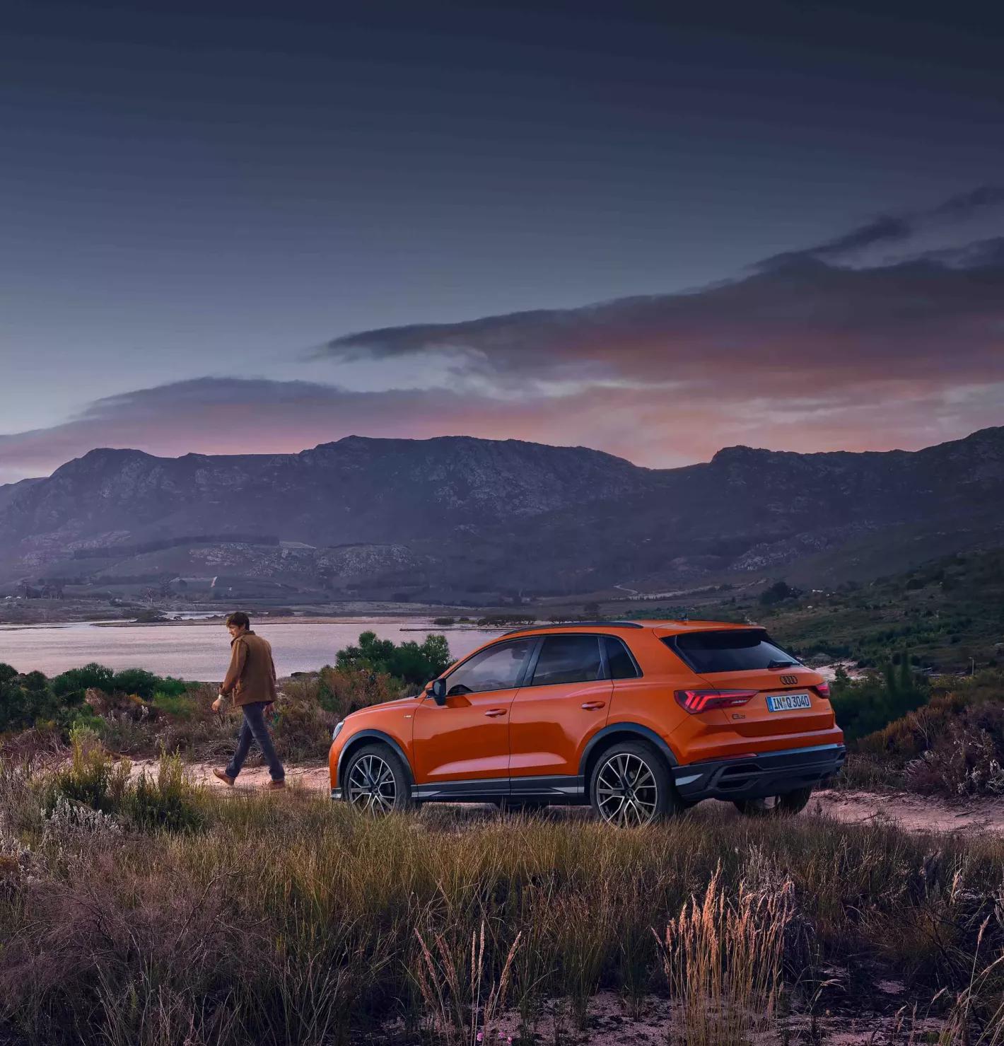 Groep Thoen Audi Q3 oranje 